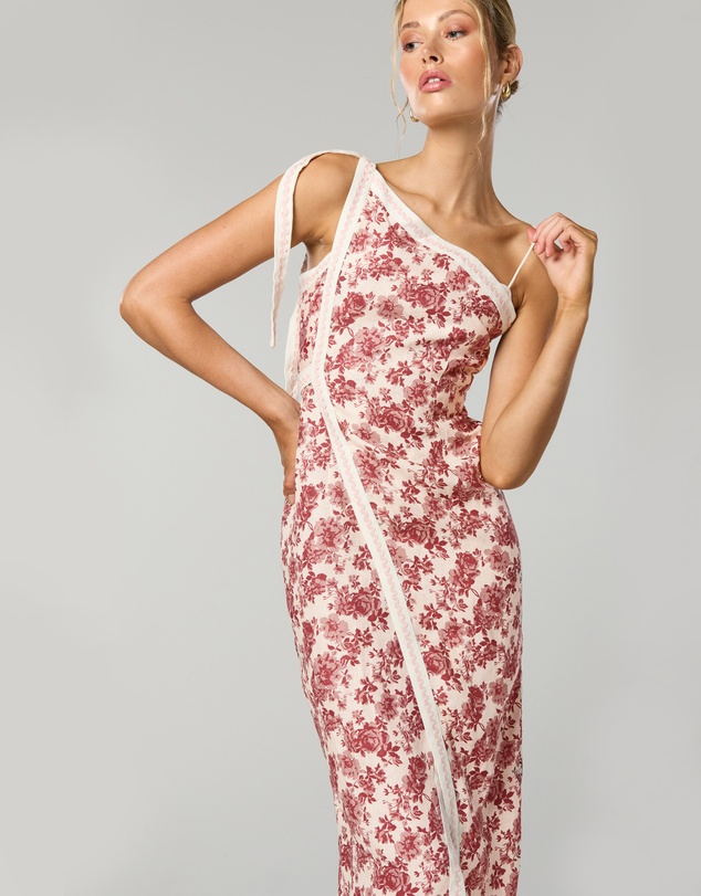 Winona - Cherri Asymmetrical Dress