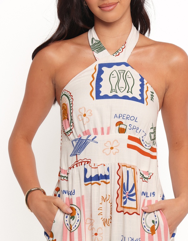 Petal & Pup - Jelena Maxi Dress - Ocean Oasis