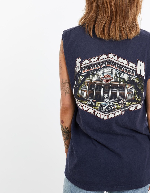 Vintage by The Real Deal - Pre Loved - Vintage Harley Davidson Tank