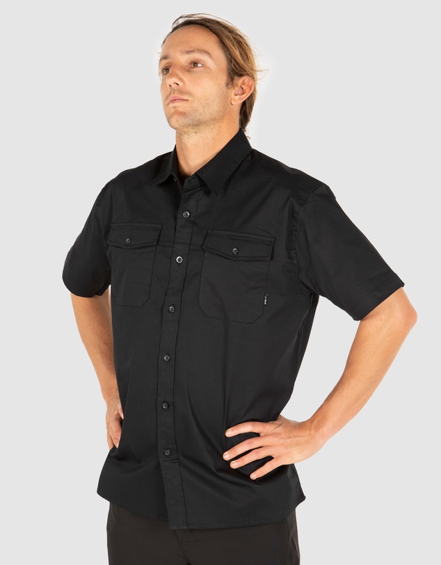 UNIT Workwear - UNIT Mens Short Sleeve Task Work Drill Shirt