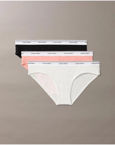 Calvin Klein - 3-Pack Cotton Modal Bikini Briefs