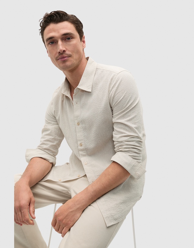 Seed Heritage - Seersucker Stripe Shirt