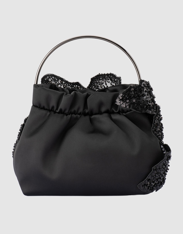 Olga Berg - Flora Applique Top Handle
