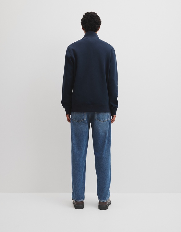 Country Road - Half Zip Texture Sweatshirt