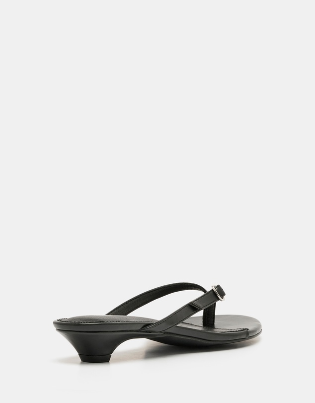 Therapy - Noir Thong Heels