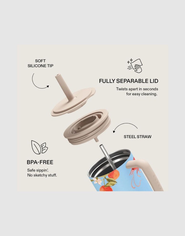 Burga - Burga Leakproof Tumbler 1.2L Insulated Al Fresco
