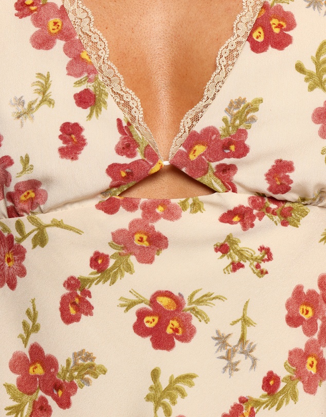 Petal & Pup - Lorelai Top - Ivory Floral
