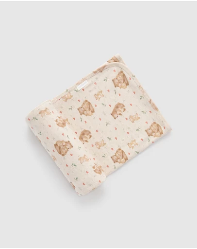Purebaby - Heart Bear Stretch Wrap -Kids-Babies