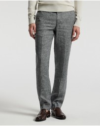 Calibre - Melange Linen Suit Pants Iron