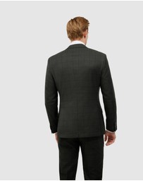 Politix - Windowpane Check Tailored Jacket