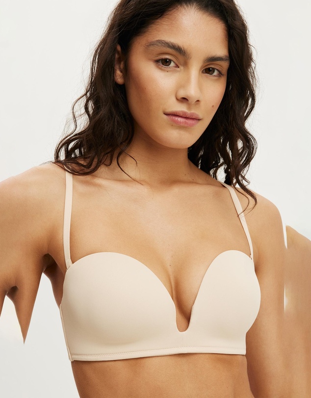Cotton On Body - U Wire Strapless Push Up Bra