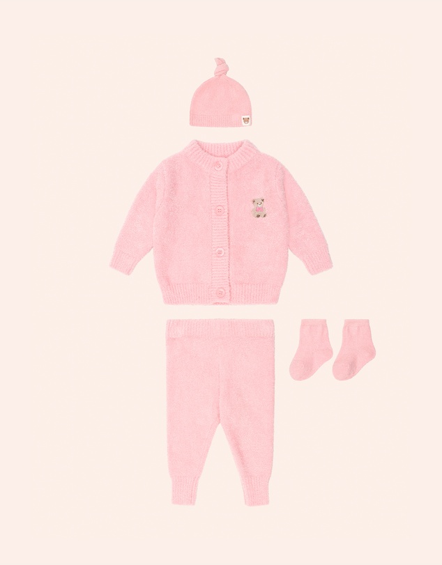 Huxbaby - My First Hux Apricot 4-Piece Boucle Set - Babies