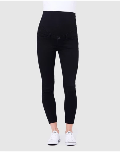 Ripe Maternity - Rebel Ankle Grazer Jeggings