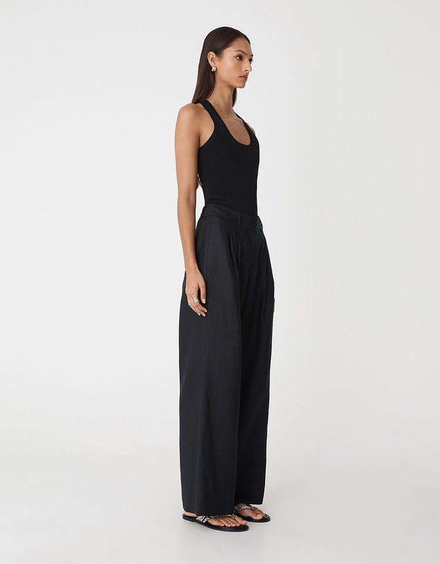 Forcast - Ami Wide Leg Linen Pants