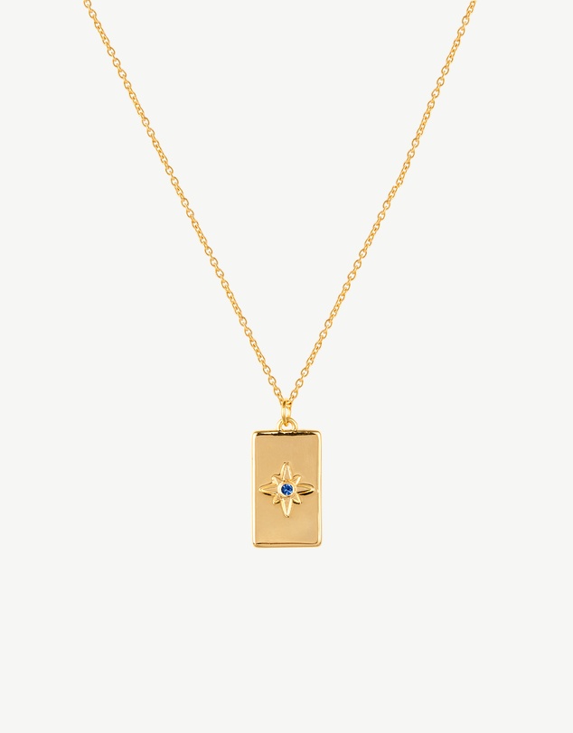 Zahar - September Birthstone Necklace