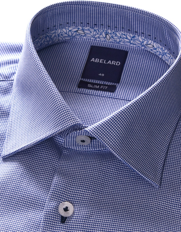 Abelard - Verdon Puppytooth Slim Fit Shirt