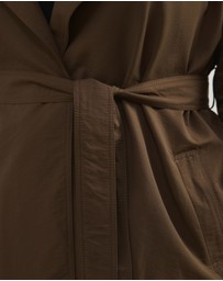 Atmos&Here Curvy - Cora Lightweight Trench Coat