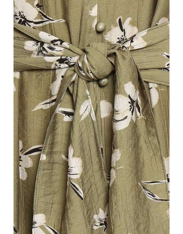Petal & Pup - Hera Maxi Dress - Green Floral