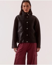 SOVERE - Verin Faux Leather Jacket