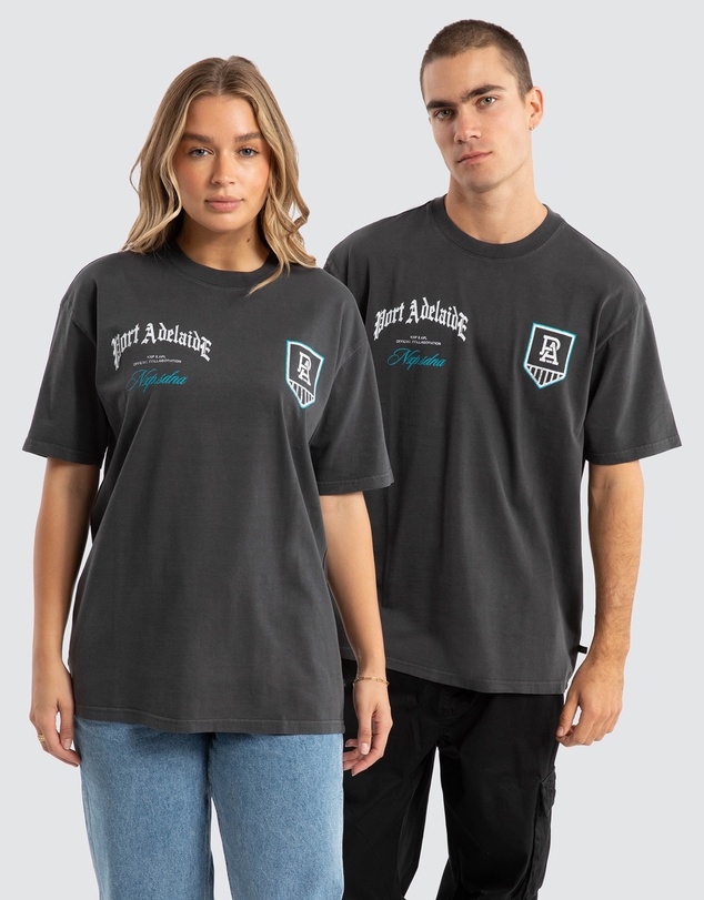 Nena & Pasadena - Port Adelaide Vintage Goth Tee