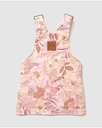 WITH LOVE FOR KIDS - Hazel Denim Pinafore Dress - Babies - Kids
