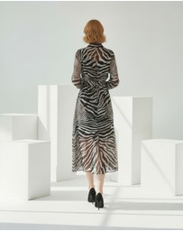 Mossée - Mia Leopard Sheer Dress