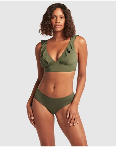Sea Level Australia - Essentials Frill Bra Top