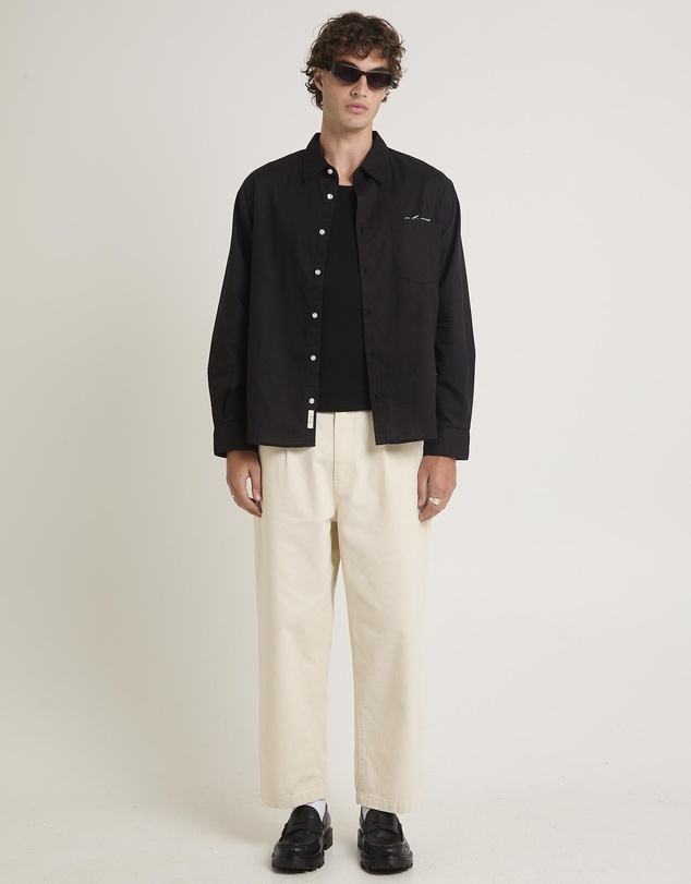 Arvust - Script Oxford Long Sleeve Shirt