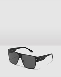 Hawkers Co - HAWKERS - Long Island Black PAULA ECHEVARRIA Sunglasses for Men and Women UV400