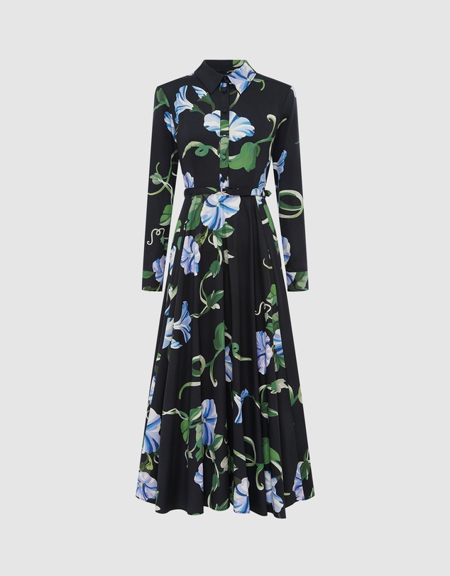 LEO LIN - Zara Shirt Midi Dress