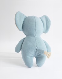 Living Textiles - Small Linen Animal - Eddie the Elephant