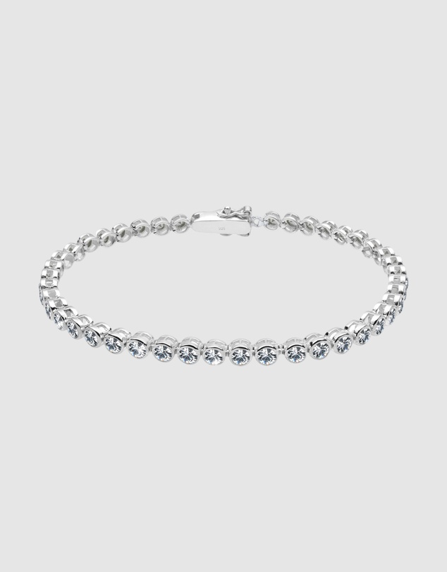 Elli Jewelry - Bracelet Crystal 925 Sterling Silver