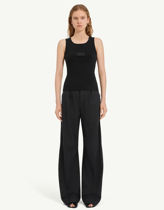 MM6 Maison Margiela - Logo Patch Tank Top