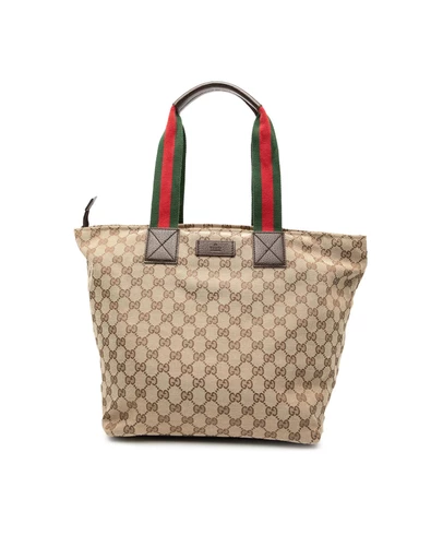 Pre-Loved by Azura Reborn - Pre-Loved GG Canvas Web Tote