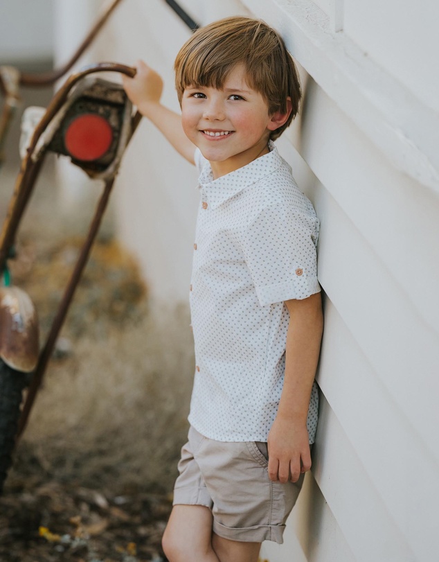 Bebe by Minihaha - Roman Short Sleeve Shirt - Babies