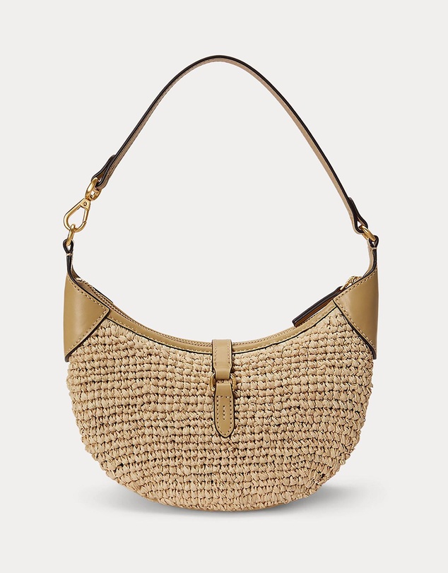 Polo Ralph Lauren - Polo ID Raffia Mini Shoulder Bag - The ICONIC Exclusive