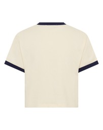 SSAINT - SŚAINT Logo Baby Tee Cream