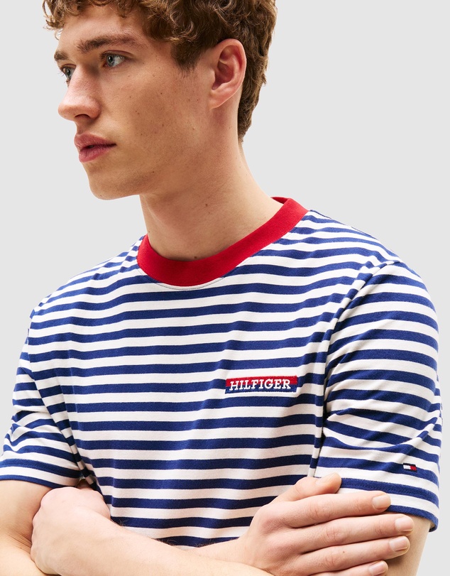 Tommy Hilfiger - Americana Graphic Stripe Tee