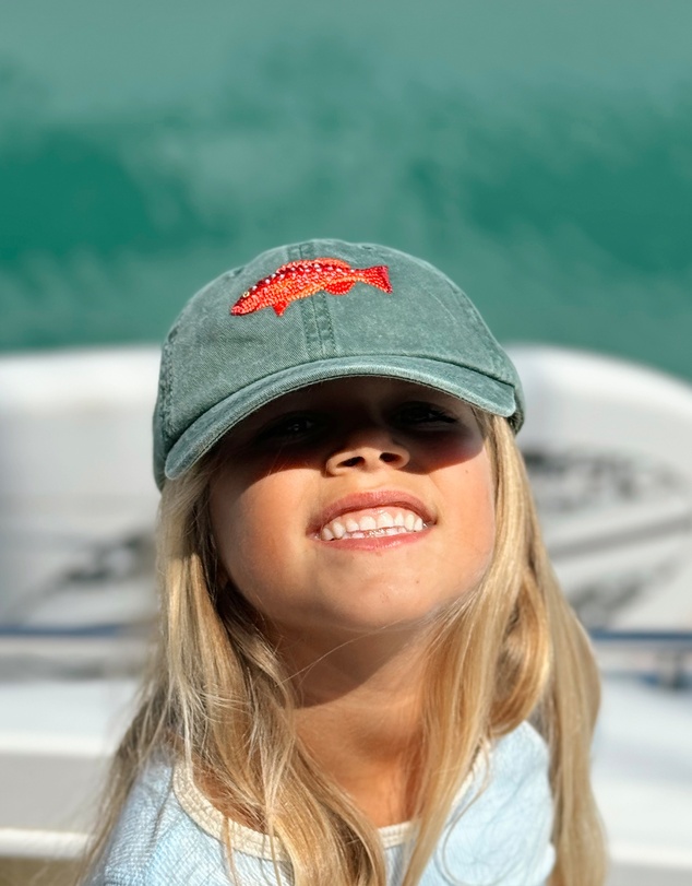 Pallion Point - Kids Coral Trout Fish Lid