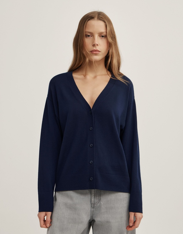 Witchery - Asymmetric Wrap Knit Cardigan