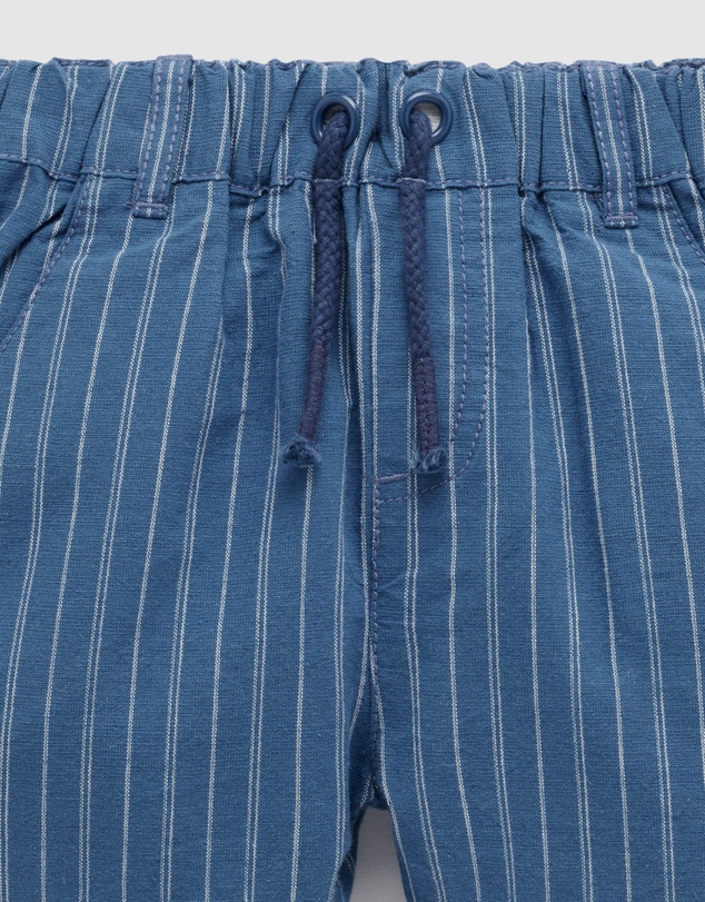 Purebaby - Linen Blend Pull on Shorts-Kids-Babies