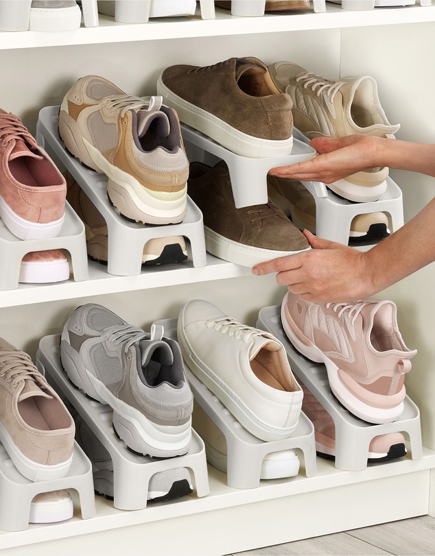 Joseph Joseph - Shoe-In™ Compact Space-saving Shoe Organiser (2 Pack)