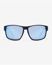 Hawkers Co - HAWKERS - Black Blue Chrome Faster Raw Sunglasses for Men and Women UV400