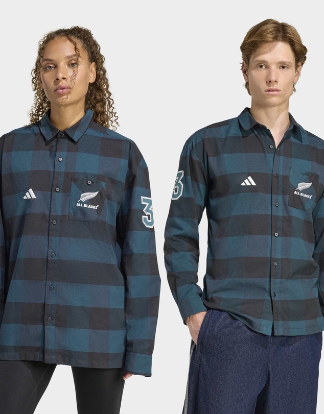 adidas Performance - All Blacks Flannel Shirt Mens