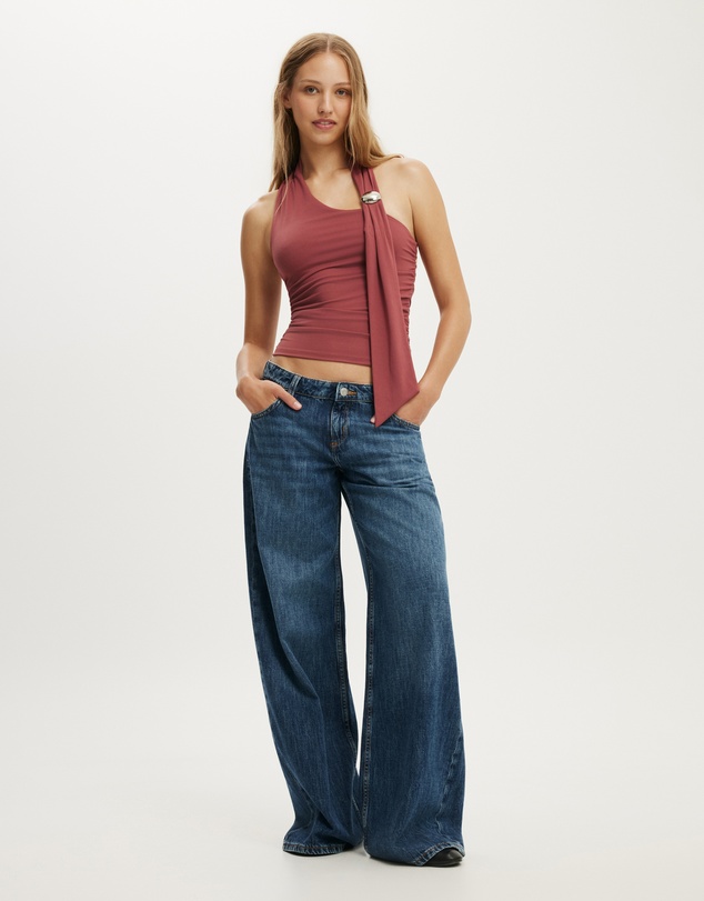 Cotton On - Hold Me Hardware Scarf Halter