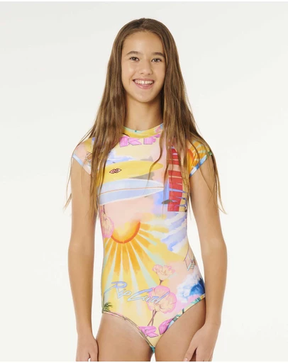 Rip Curl - Malibu Short Sleeve Surfsuit - Kids
