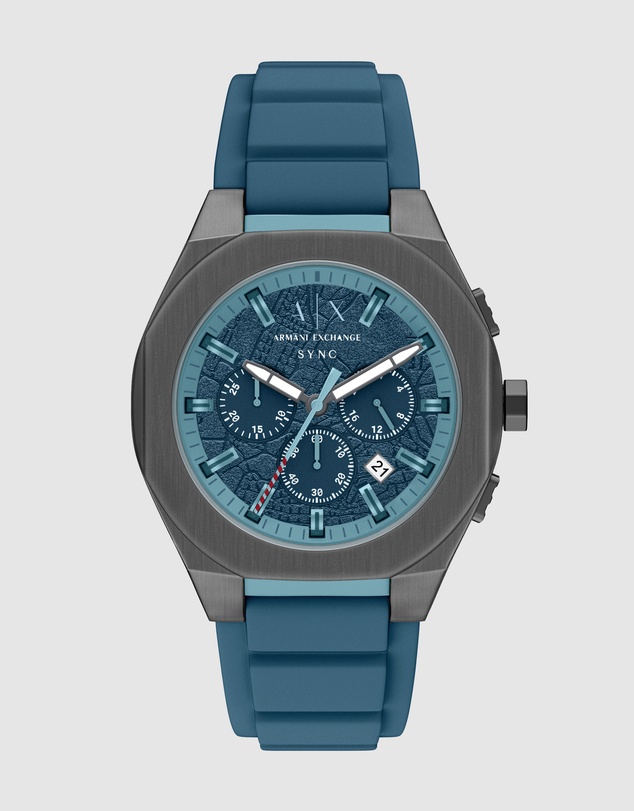 Armani Exchange - Blue Chronograph Watch