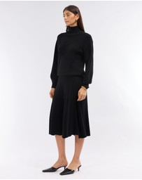 Amelius - Jacqueline A-Line Knit Skirt