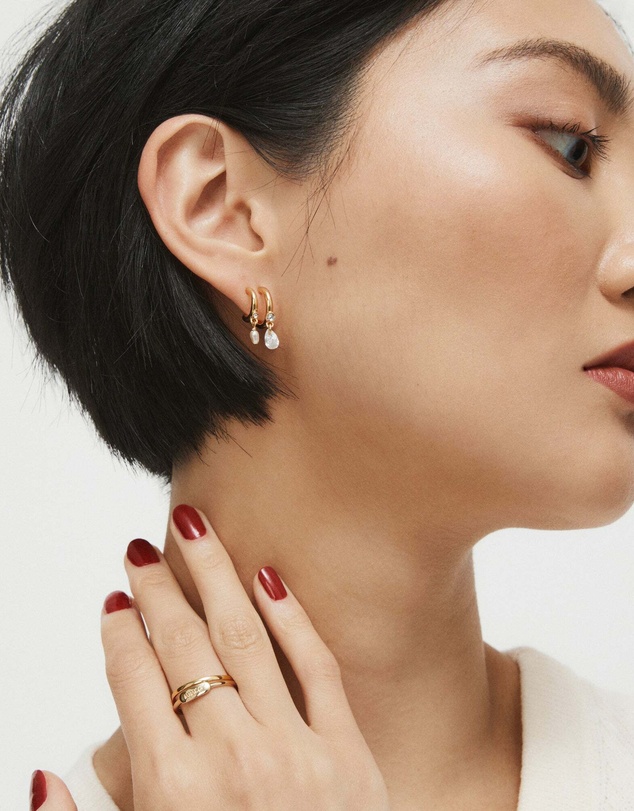 MIMCO - Emerge Double Hoop Earrings