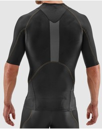 SKINS - SKINS Compression Men's Series-3 Active 400 Short Sleeve Top Black